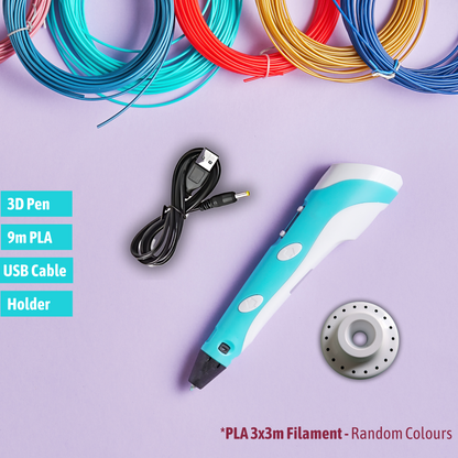 3D Pen + 9m Filament - Starter