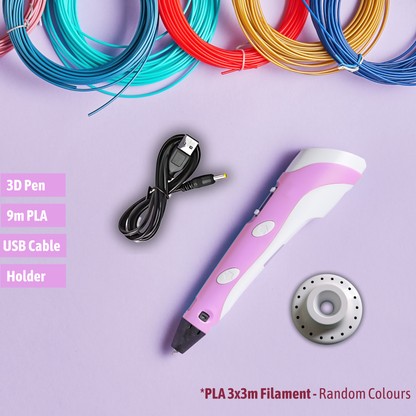3D Pen + 9m Filament - Starter