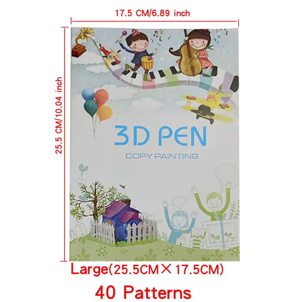 3D Pen Drawing Book