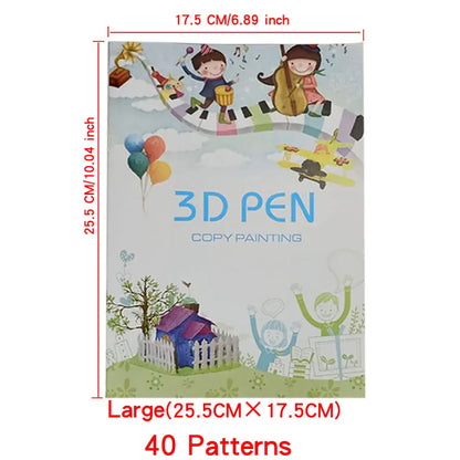 3D Pen Drawing Book