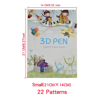 3D Pen Drawing Book